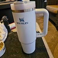 Amazon.com : dabria Water Bottle Carrier Bag with Phone Pocket for Stanley 40/30 oz Tumbler Neoprene Water Bottle Holder Pouch with Adjustable Strap Bollus with Straw Cover & Carabiner for Stanley Cup