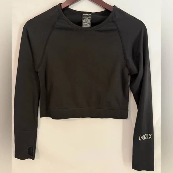 Pink Victoria's Secret Tops Pink Seamless Gym Top