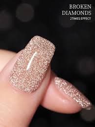 1pc 15ml Broken Diamond Christmas Nails Autumn And Winter Gel Nail Polish Adhesive Burst Flash Maillard Broken Diamond Adhesive - AliExpress
