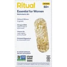 Ritual Essential For Women 50+ Multivitamin, 60 ct