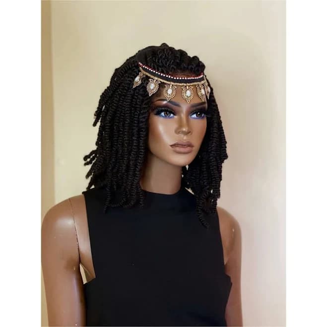 Handmade African Crown Necklace