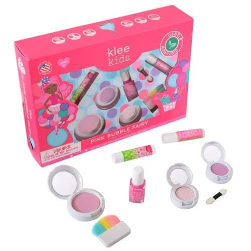 Klee Naturals Pink Bubble Fairy Deluxe Mineral Play Makeup Kit