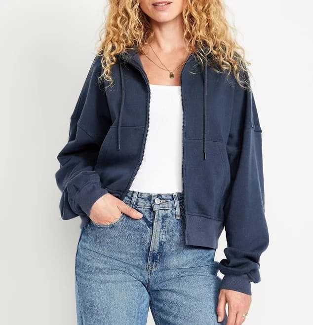Old Navy Women's Socomfy Full-Zip Hoodie