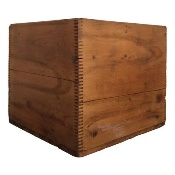 Vintage Wooden Box Crate, 1960s