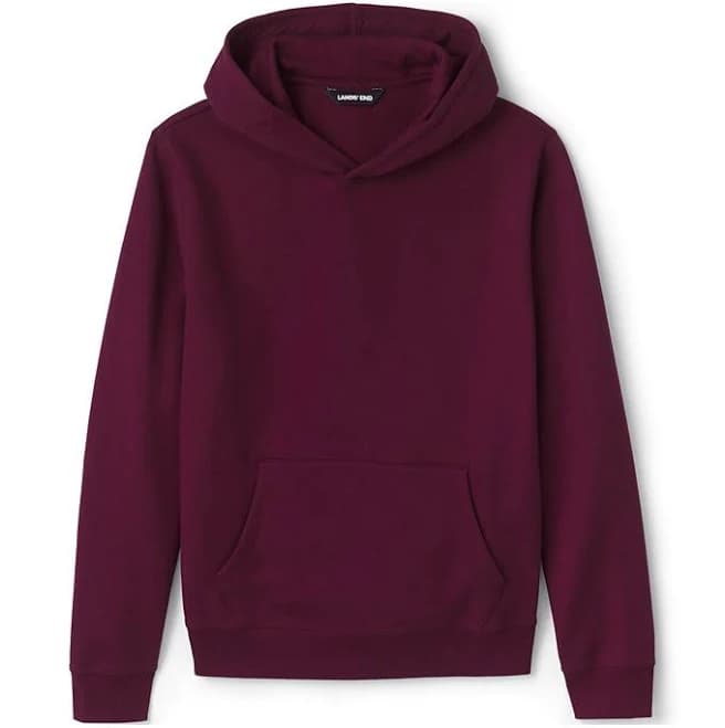 Lands' End Men's Adult Hooded Pullover Sweatshirt