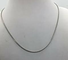 925 Sterling Silver Men's Women's Franco Link Chain Rhodium Plated 16"-36" 1mm-4mm - Etsy Israel