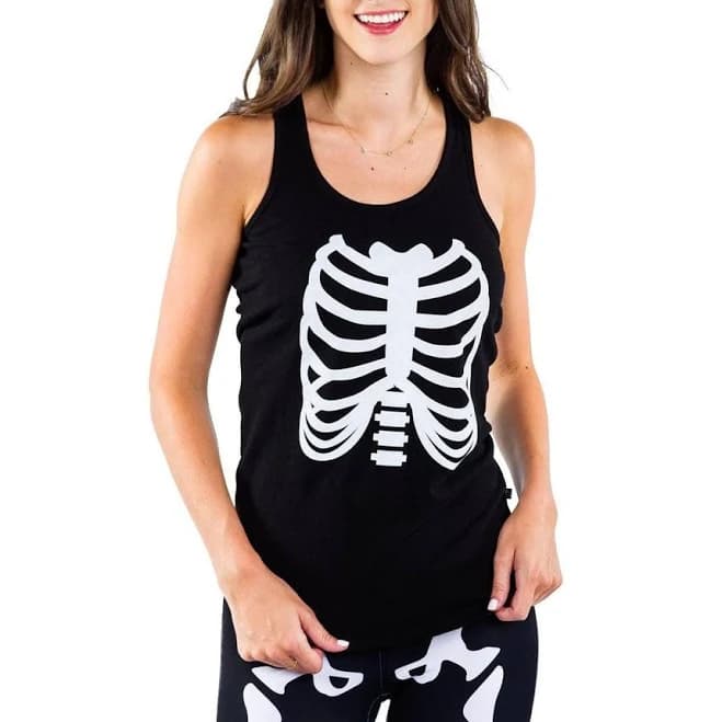 Tipsy Elves Women's Skeleton Tank Top