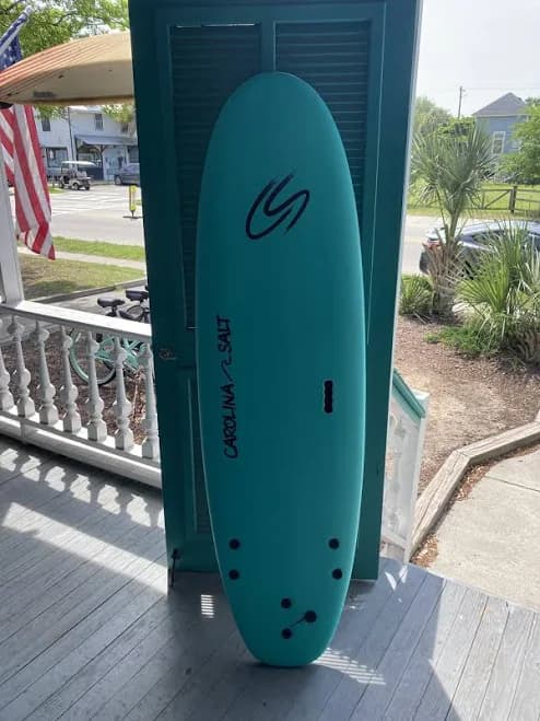 The Feather Surfboard Aqua Teal / 8'0