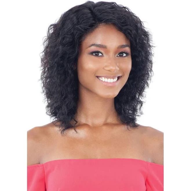 Naked Brazilian Wet & Wavy Hair Lace Front Wig