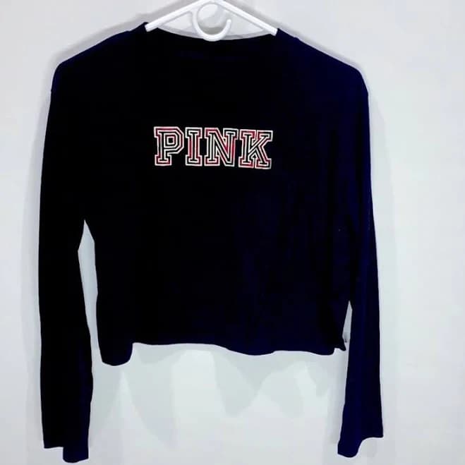 PINK Victoria’s Secret Women's Crop Top - Women | Color: Blue | Size: S