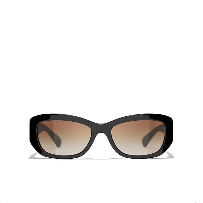 CHANEL Women's Rectangle Acetate Sunglasses
