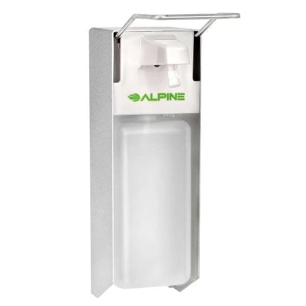 Alpine Elbow Press Liquid/Gel Soap & Hand Sanitizer Dispenser 2-Pack