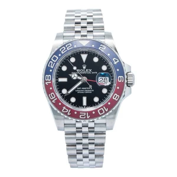 Rolex GMT Master II Pepsi 126710BLRO New 2022 Card SS Jubilee Black Auto 40mm Sale