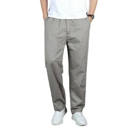 Men's Straight Leg Cotton Cargo Pants