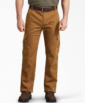 Dickies Men's FLEX Regular Fit Duck Cargo Pants