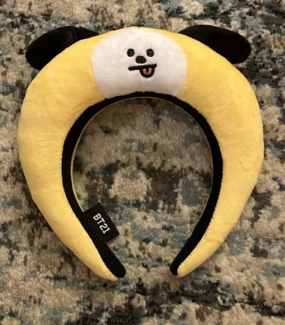 Chimmy (Jimin) Face Hair Band (Band for Hair) BT21"