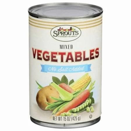 2X SPT No Salt Added Canned Mixed Vegetables 15 oz
