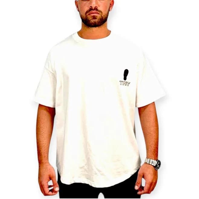Tipsy Men's Drippy Ski Mask Tee