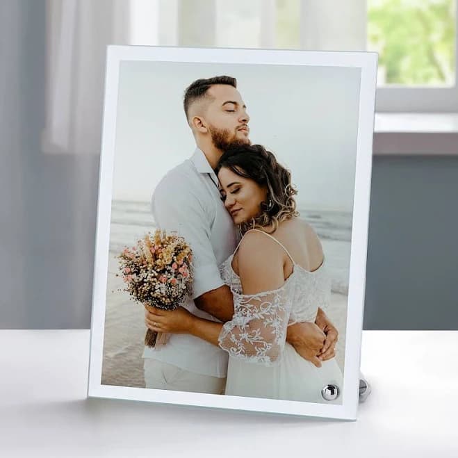 Personal Creations Personalized PicturePerfect Photo Glass Frame