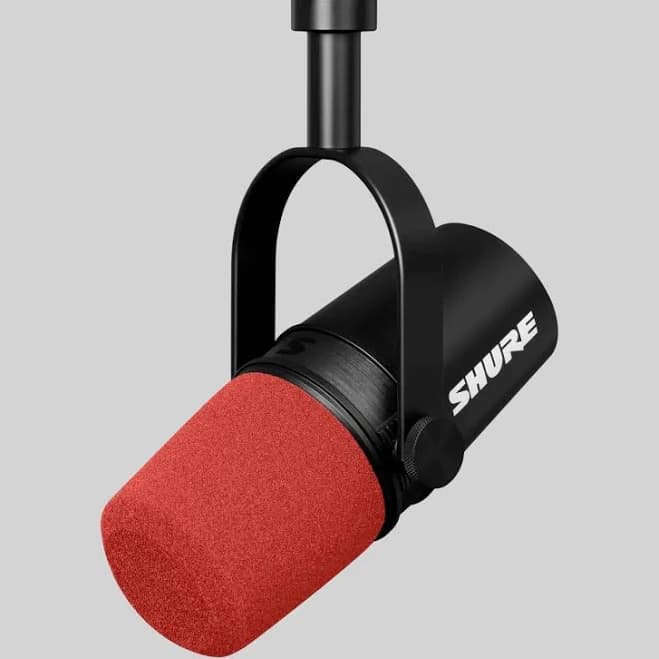 Shure MV7X Podcast XLR Microphone