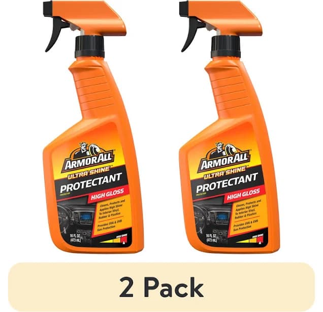 (2 pack) Armor All Ultra Shine Protectant Car Cleaning Spray - 16 fl oz