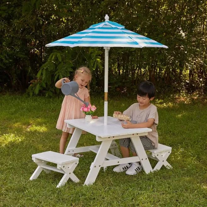 KidKraft Wooden Outdoor Table & Bench
