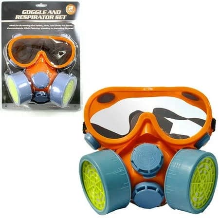 Twin Dual Cartridge Paint Respirator Assembly
