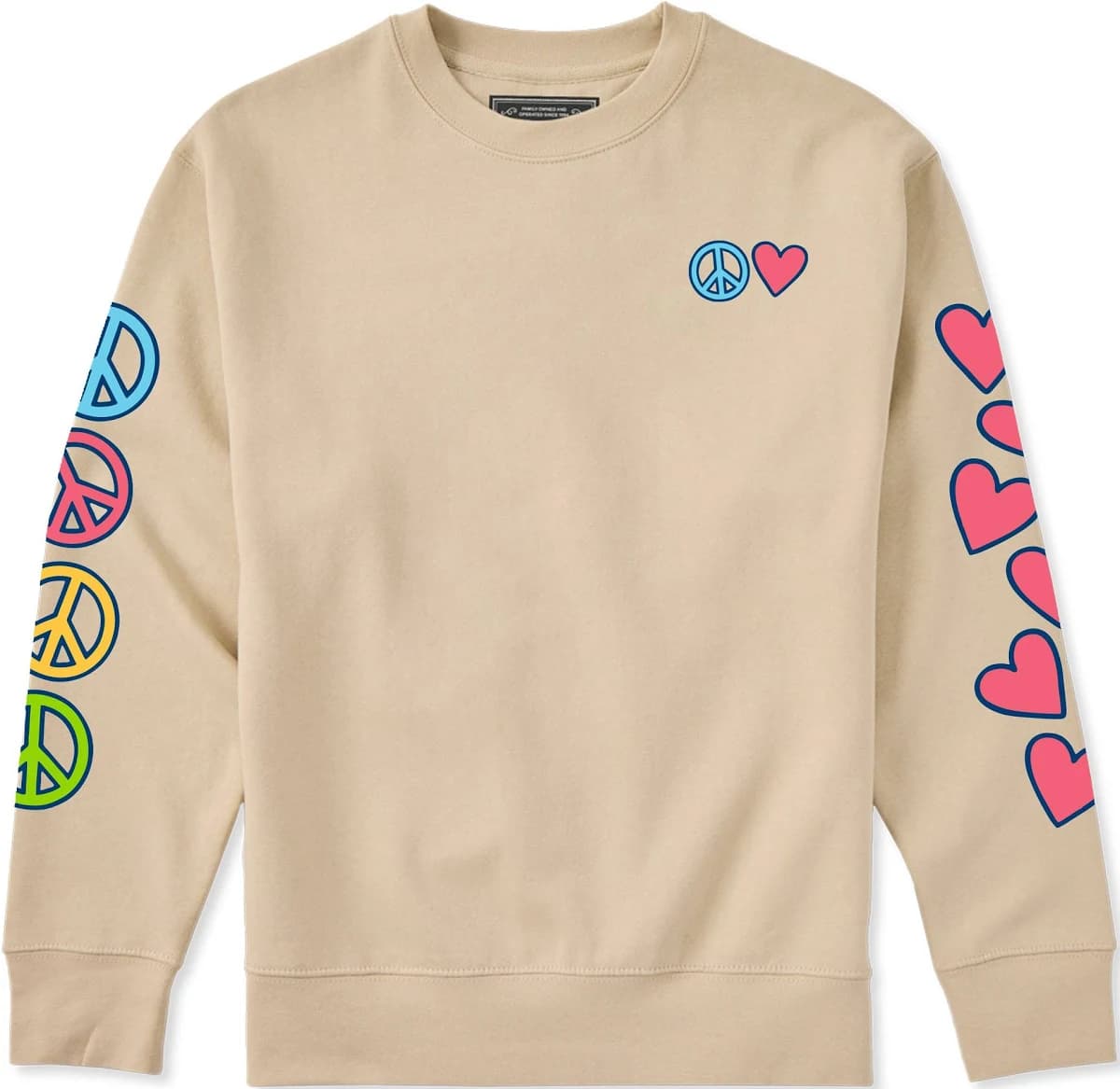 Life Is Good Midweight Fleece Sweatshirt
