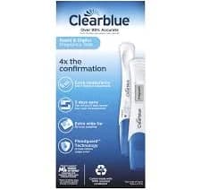 Clearblue Digital and Rapid Pregnancy Tests 4ct