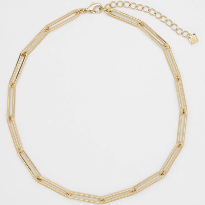 Women's Paperclip Chain Necklace