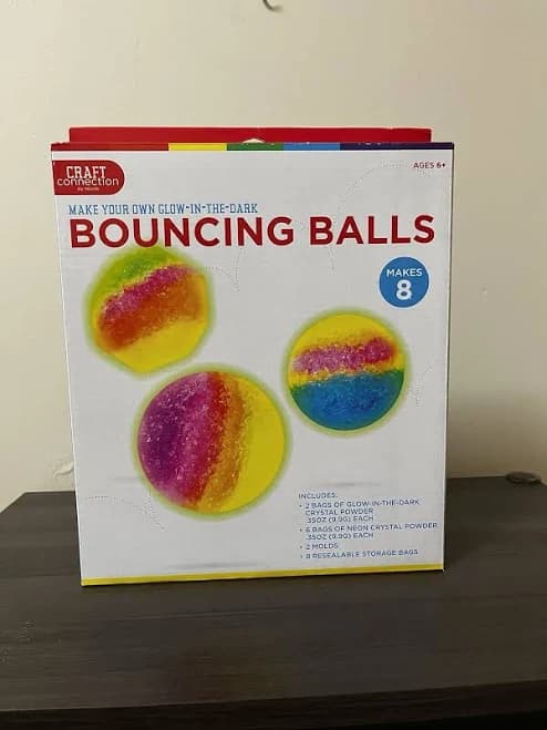 Bouncy Ball Craft Kit- Glow In The Dark