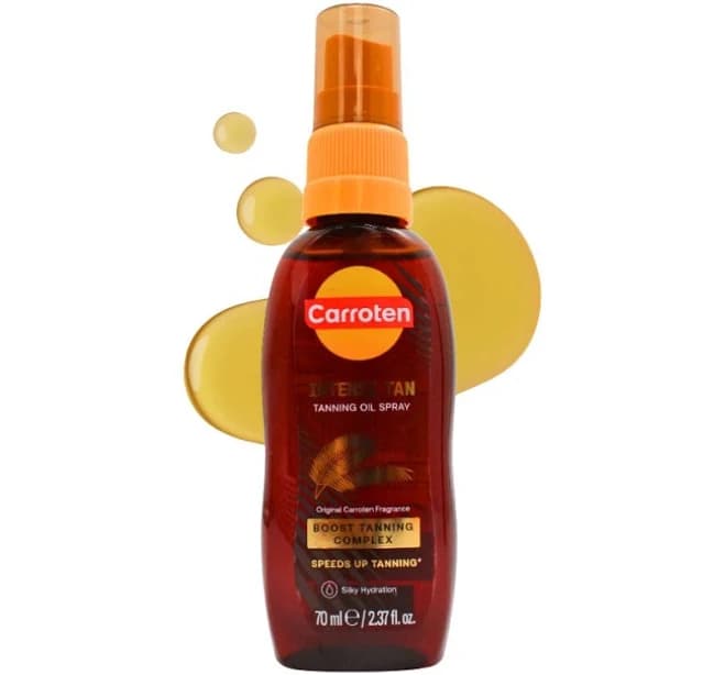 Intense Tan Tanning Oil Spray