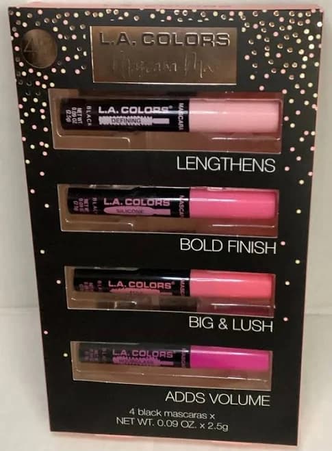 L.A. Colors Mascara Mix 4 Piece Set