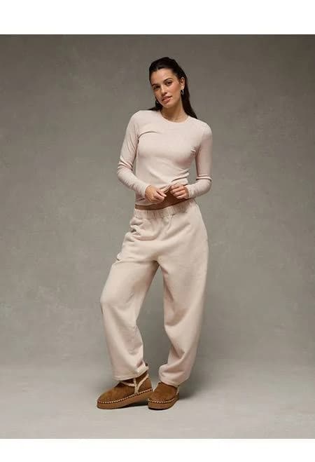 AE Women's Long Sleeve Cozy Crew Neck T-Shirt