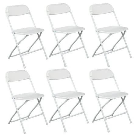 Zimtown 6-Pack Folding Stackable Wedding Party Event Chairs