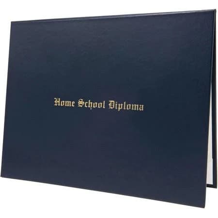 Classic Home School Diploma Tent-Style Document Cover