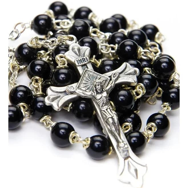 Black Onyx Rosary