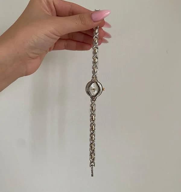 Dainty Two Tone Women's Watch
