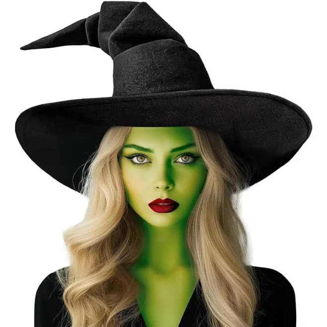 Witch Novelty Felt Hat