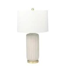 Sagebrook Home Casa Primera Fluted Column Table Lamp