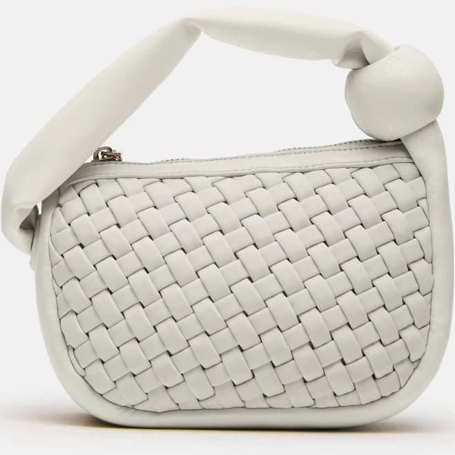 Steve Madden Women's Natasha Micro Woven Shoulder Bag