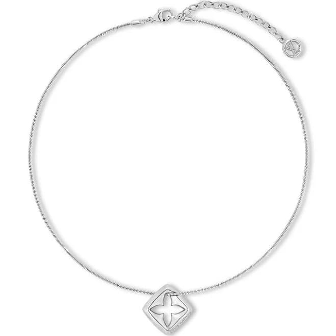 Louis Vuitton Puffygram Necklace in Palladium