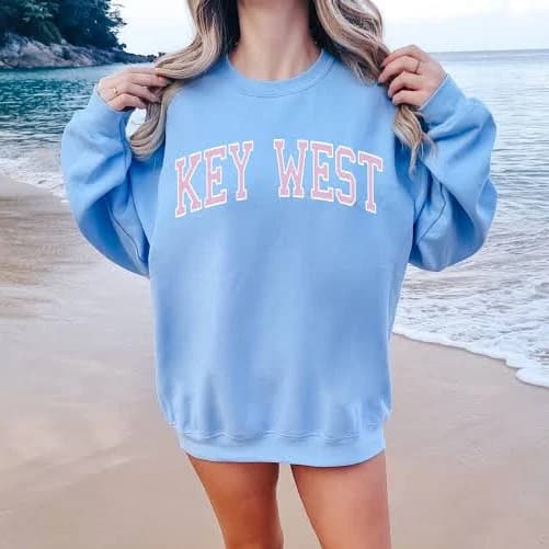 Key West Oversized Crewneck Sweatshirt