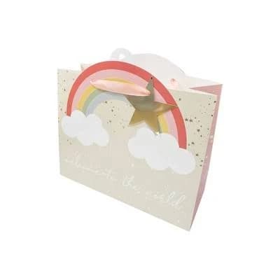 Bows and Sparkles Welcome to The World Rainbow Baby Gift Bag