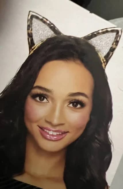 Adult Halloween Cat Ears Leopard Print Headband • One Size