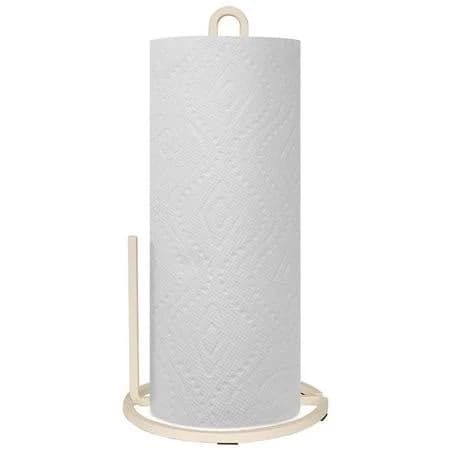 White Square Modern Paper Towel Holder