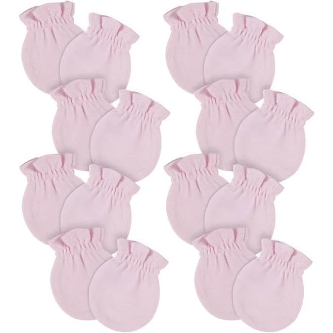 Gerber Baby 8-Pack Neutral No Scratch Mittens