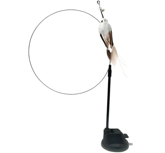Wrought Studio Handfree Bird/Feather Cat Wand