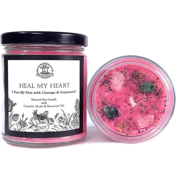 Art of the Root Heal My Heart Soy Affirmation Candle