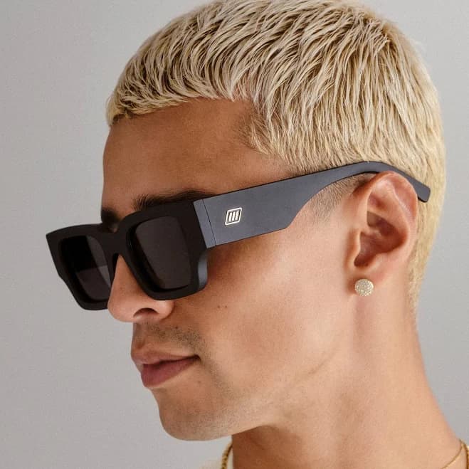 Le Specs Atlantis Polarized Rectangular Sunglasses